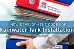 NSW Development Code for Rainwater Tank Installations