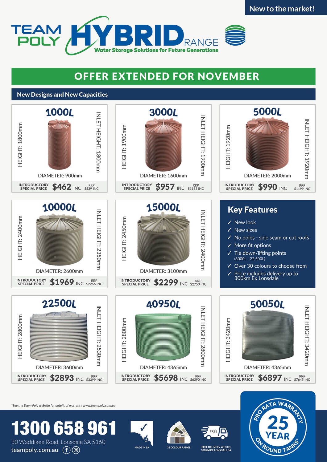 Hybrid specials November 2025